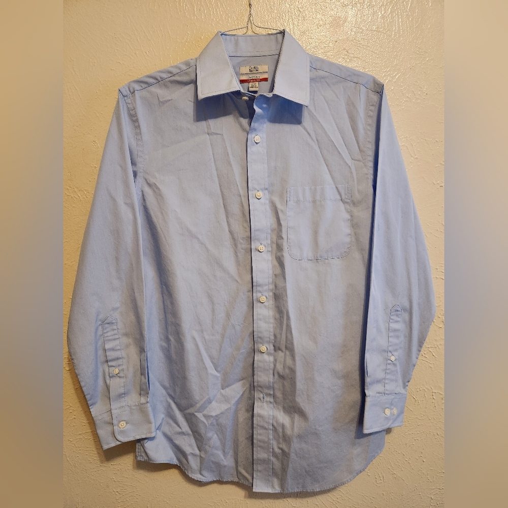 Croft & Barrow 15½ Blue Dress Shirt